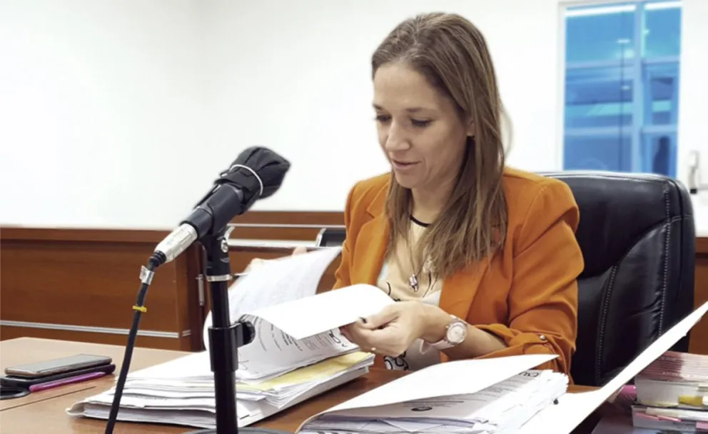Eugenia Titanti, fiscal del caso.