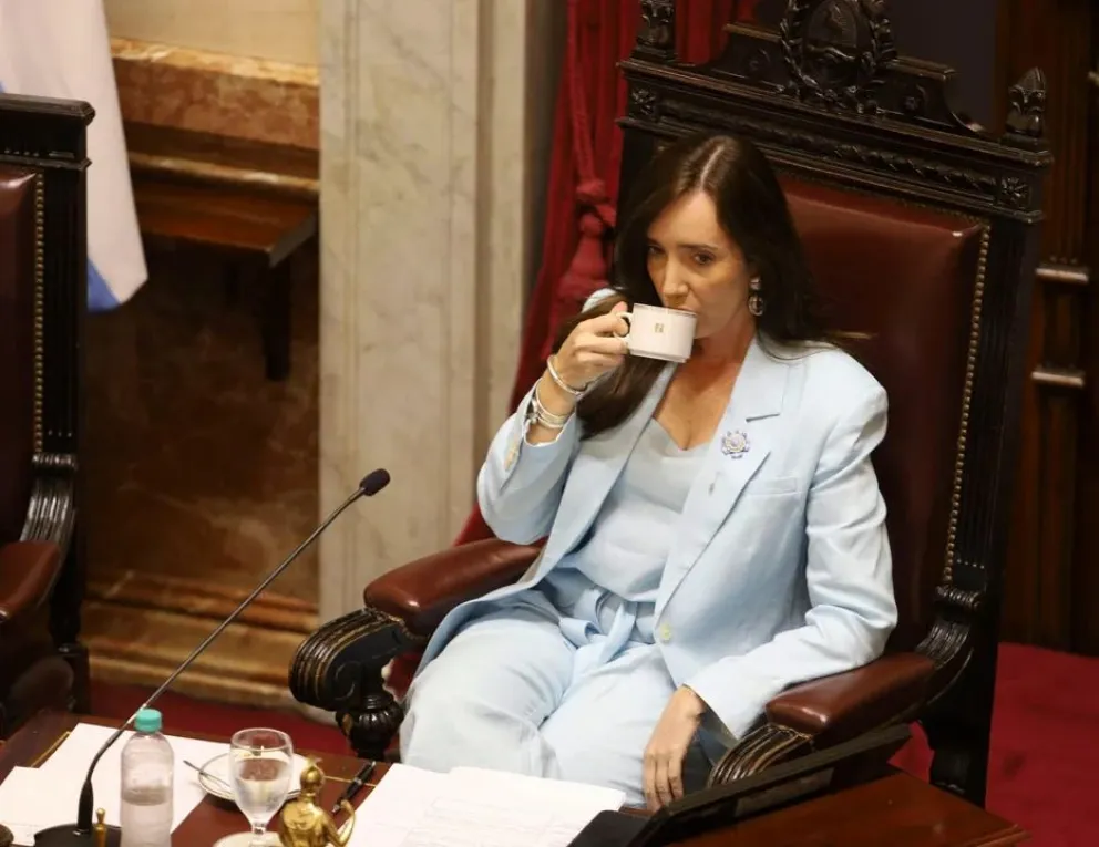 Victoria Villarruel, presidente del Senado