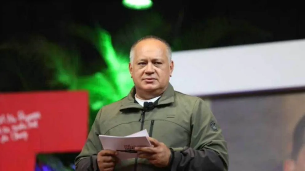 Diosdado Cabello, vicepresidente del Partido Socialista Unido de Venezuela (PSUV)
