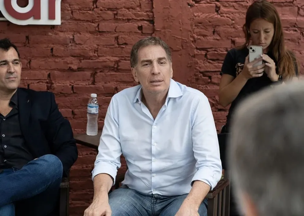 Diego Santilli, candidato a diputado nacional por la Alianza La Libertad Avanza