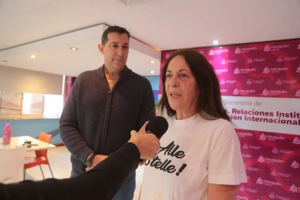 Luciana De Giovanetti, secretaria de Derechos Humanos, Relaciones Institucionales y Cooperación Internacional