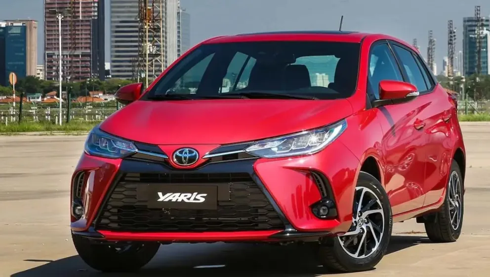 El Toyota Yaris sigue siendo el modelo más vendido del país.