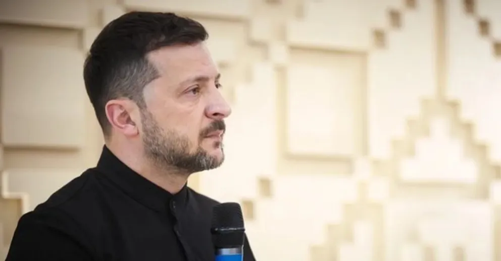Volodimir Zelenski, presidente de Ucrania