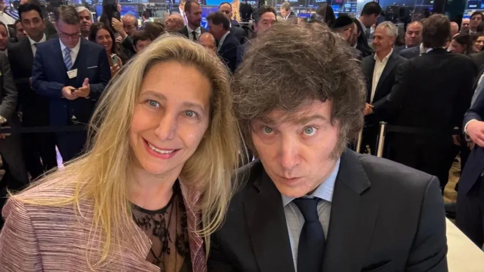 Karina y Javier Milei