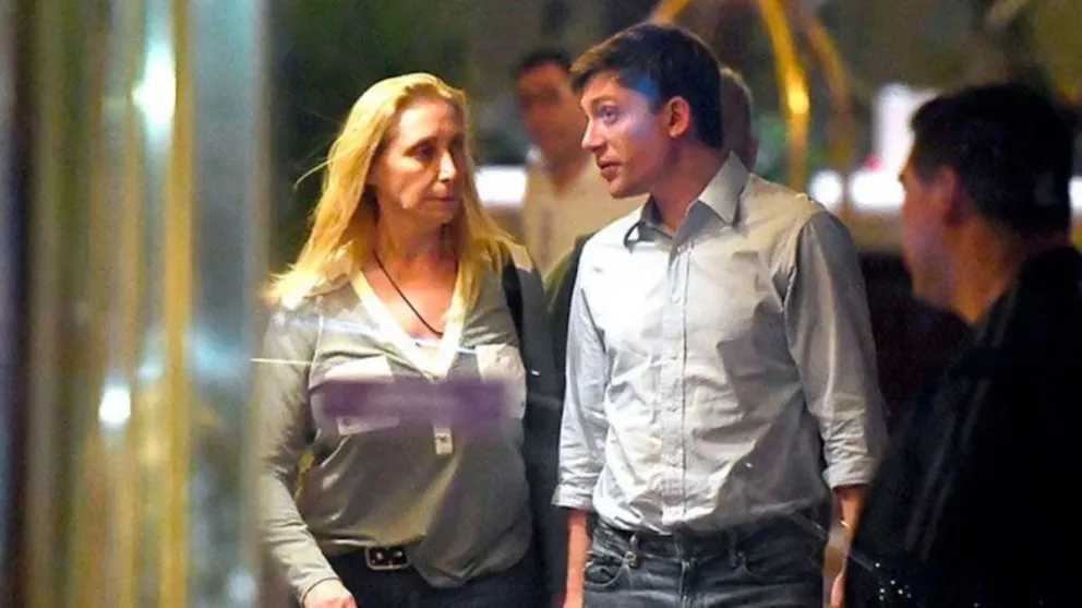 Karina Milei y Santiago Caputo