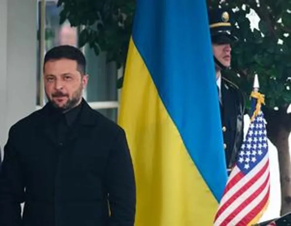 Volodimir Zelenski, presidente de Ucrania