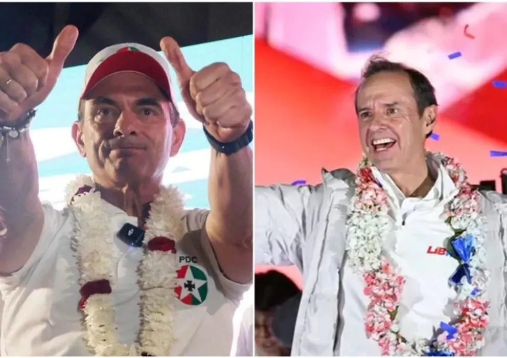 Rodrigo Paz y Jorge Quiroga