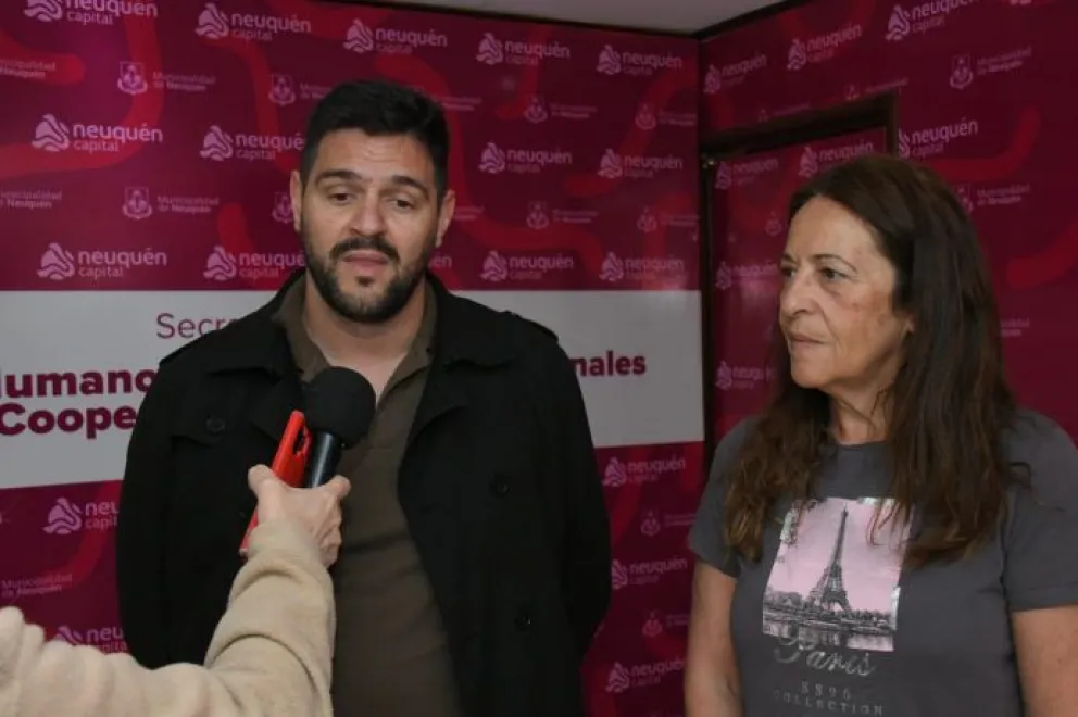 Luciana De Giovanetti y Lucas Materre