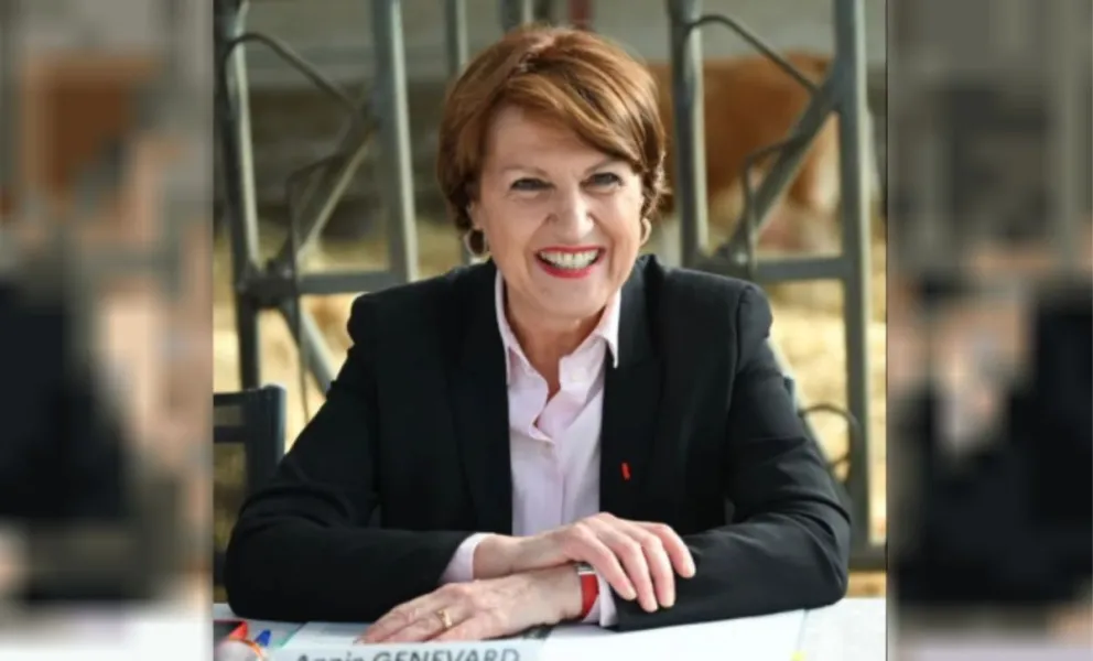 Annie Genevard, ministra de Agricultura de Francia