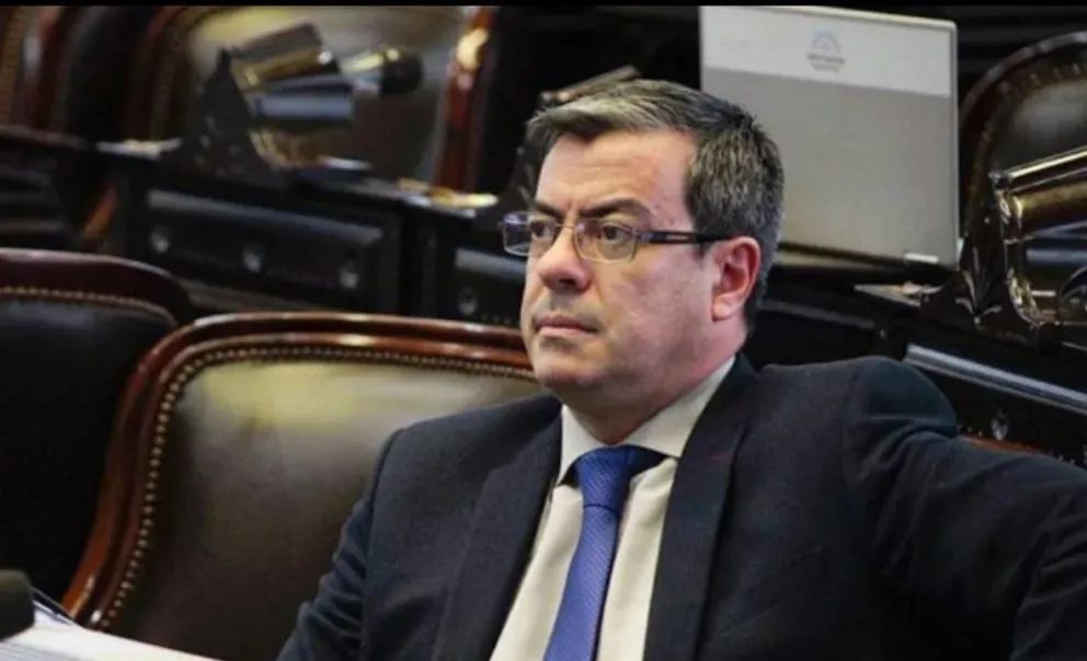 Germán Martínez, presidente del bloque de diputados nacionales de Unión por la Patria