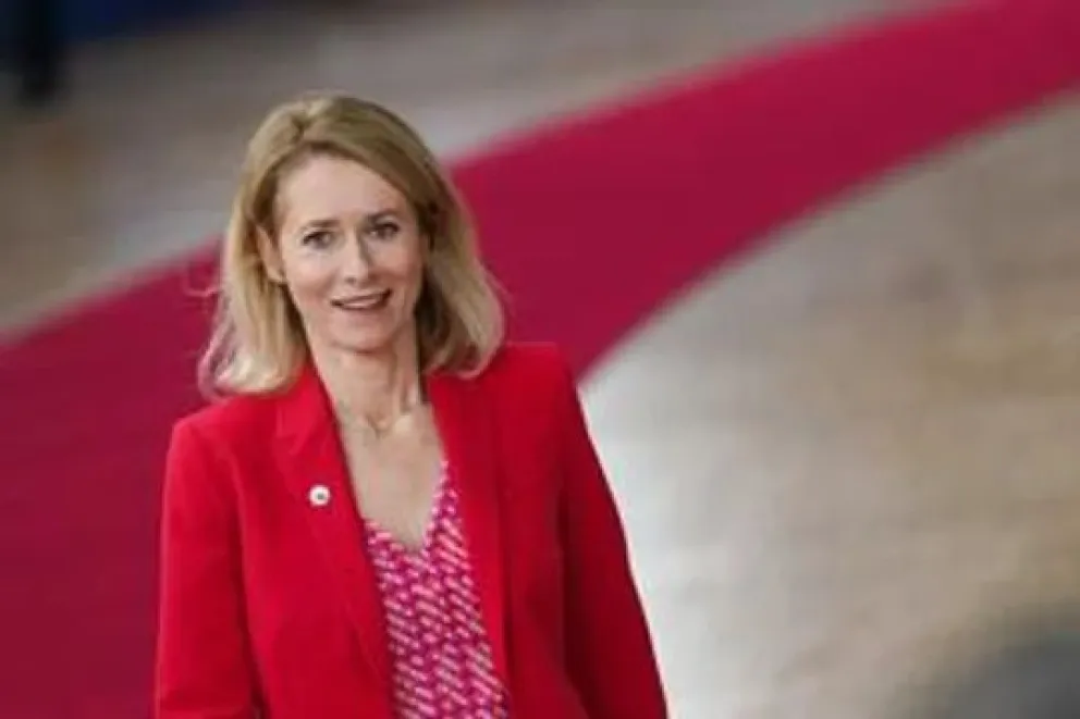 Kaja Kallas, jefa de la diplomacia europea.