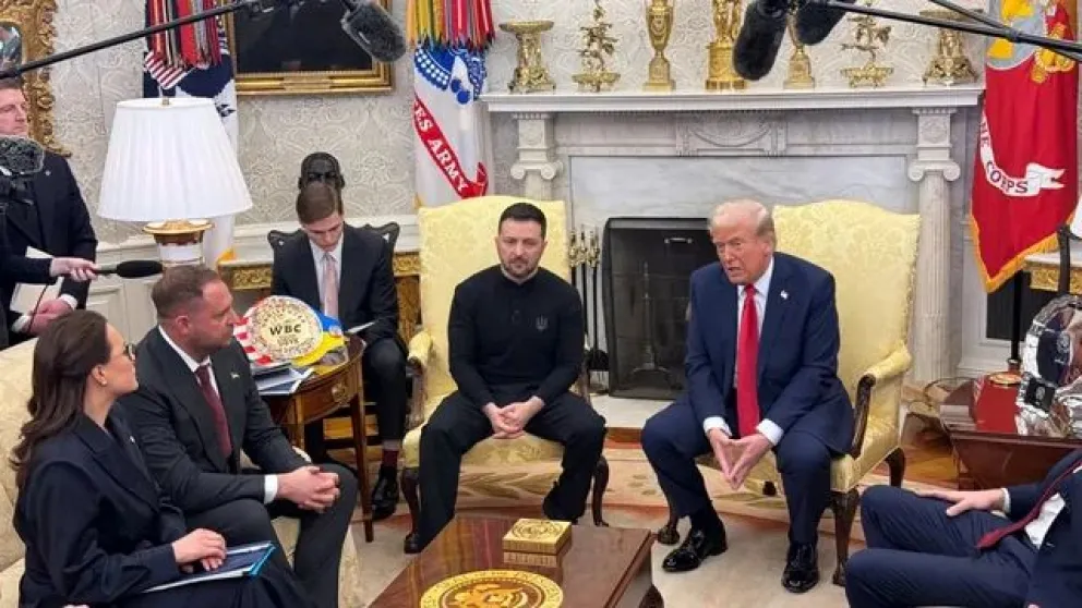 Donald trump y Volodímir Zelenski