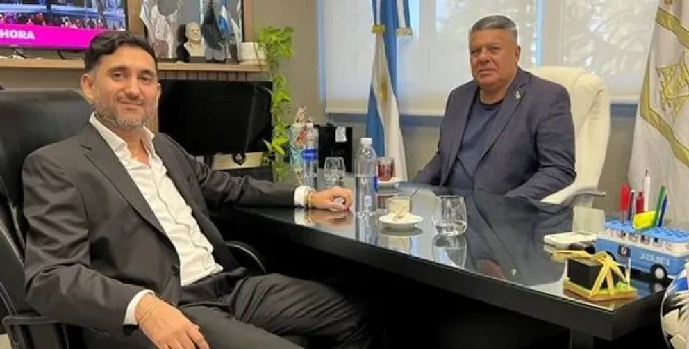 Claudio Tapia y Ariel Vallejo
