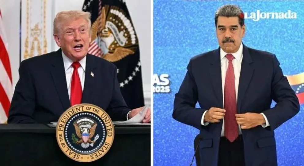 Donald Trump y Nicolás Maduro