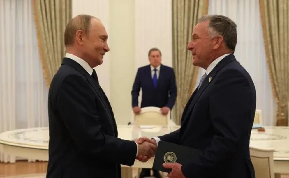 Vladímir Putin con Steve Witkoff.