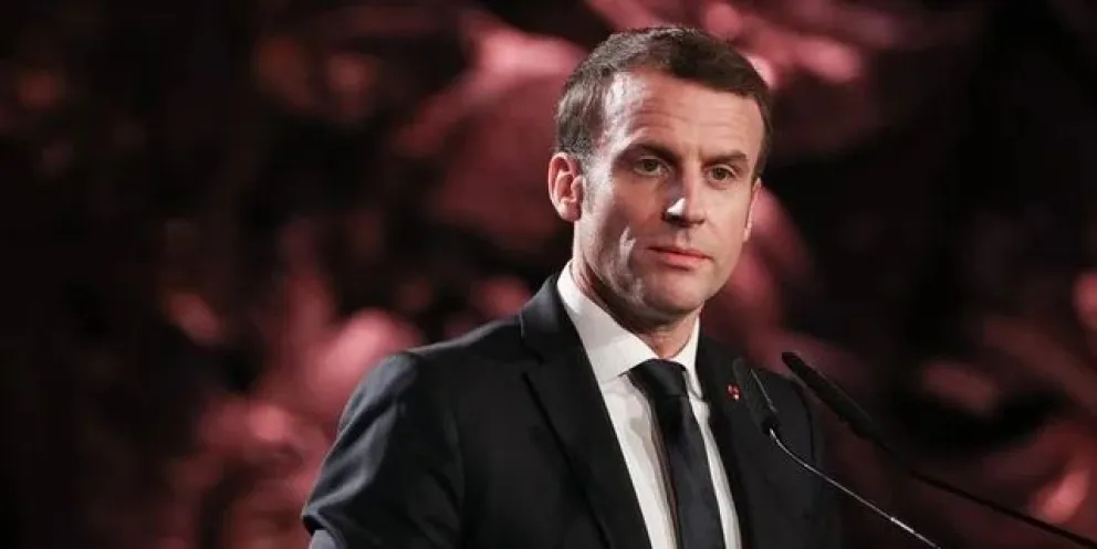 Emmanuel Macron, presidente de Francia.