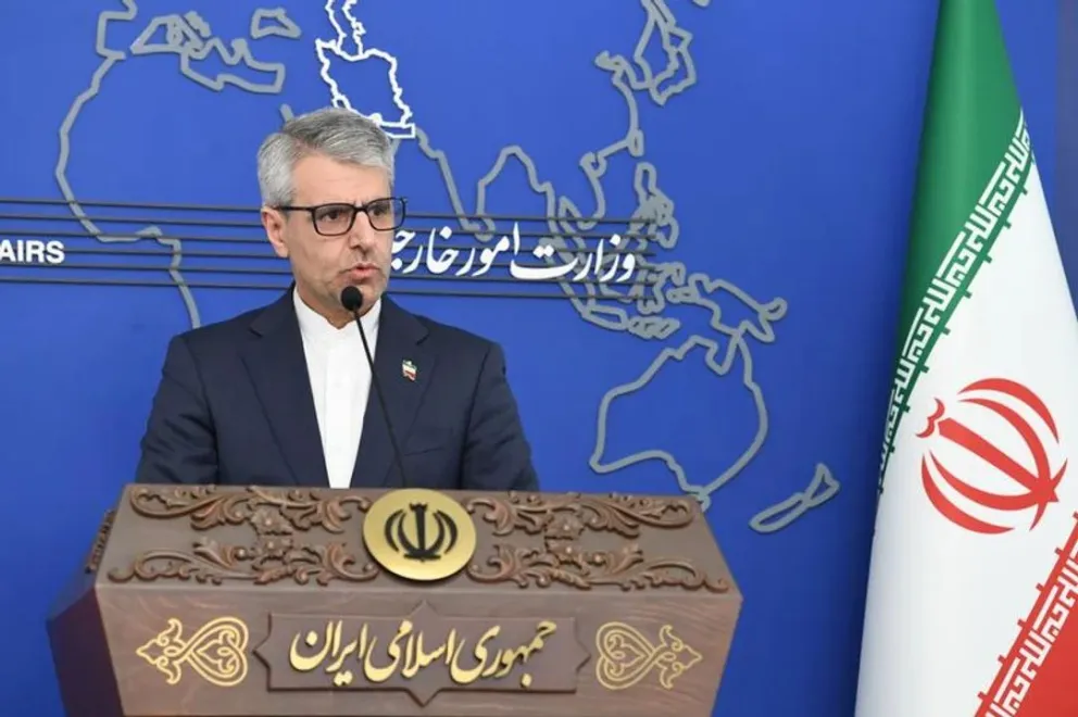Esmaeil Baghaei, portavoz del Ministerio de Relaciones Exteriores iraní.