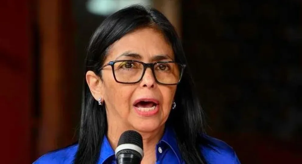 Delcy Rodríguez, presidenta interina de Venezuela