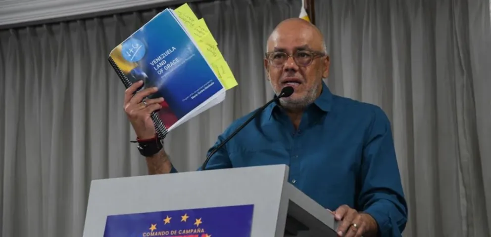 Jorge Rodríguez, presidente de la Asamblea Nacional de Venezuela.