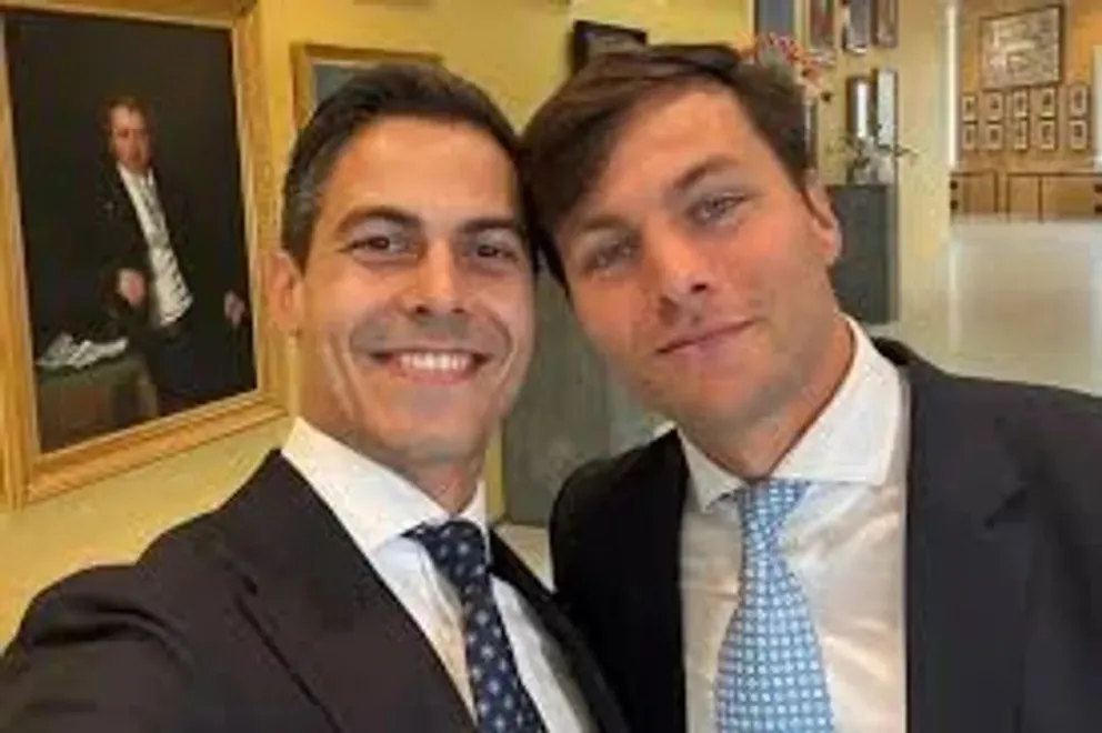 Nicolás Keenan y Rob Jetten