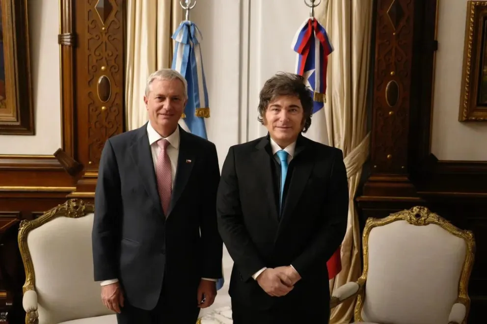 Javier Milei y José Antonio Kast
