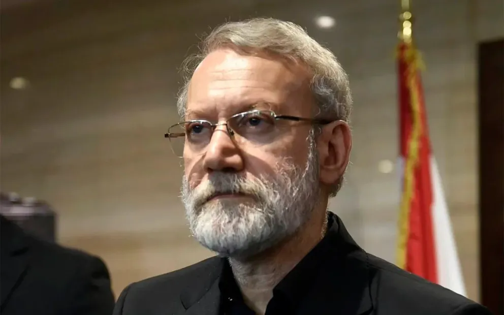 Ari Larijani, responsable de seguridad de Irán