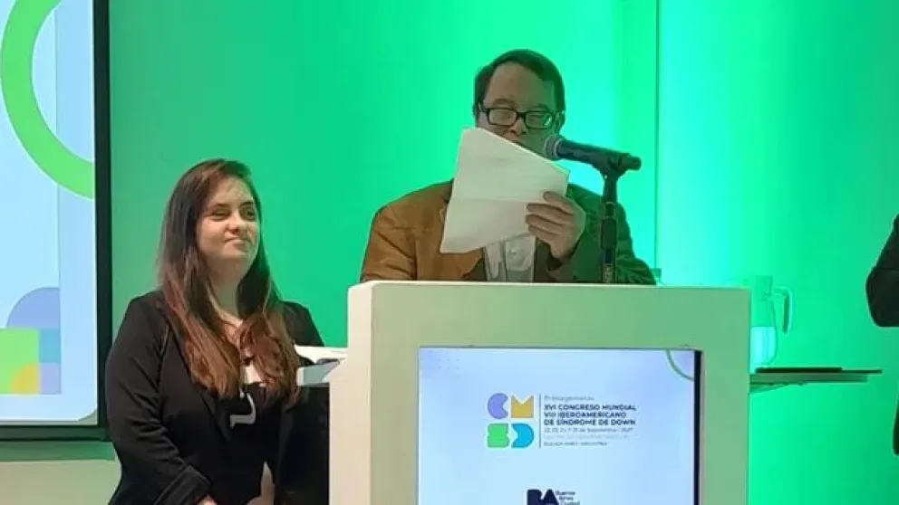 Dominique Kantor, integrante del Consejo Asesor de Personas con Síndrome de Down de ASDRA 