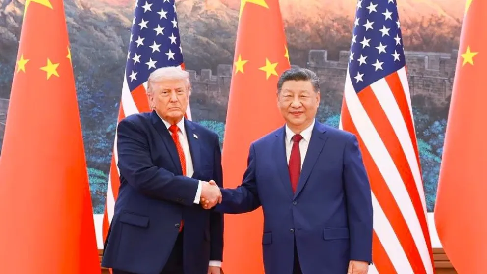 Xi Jinping y Donald Trump