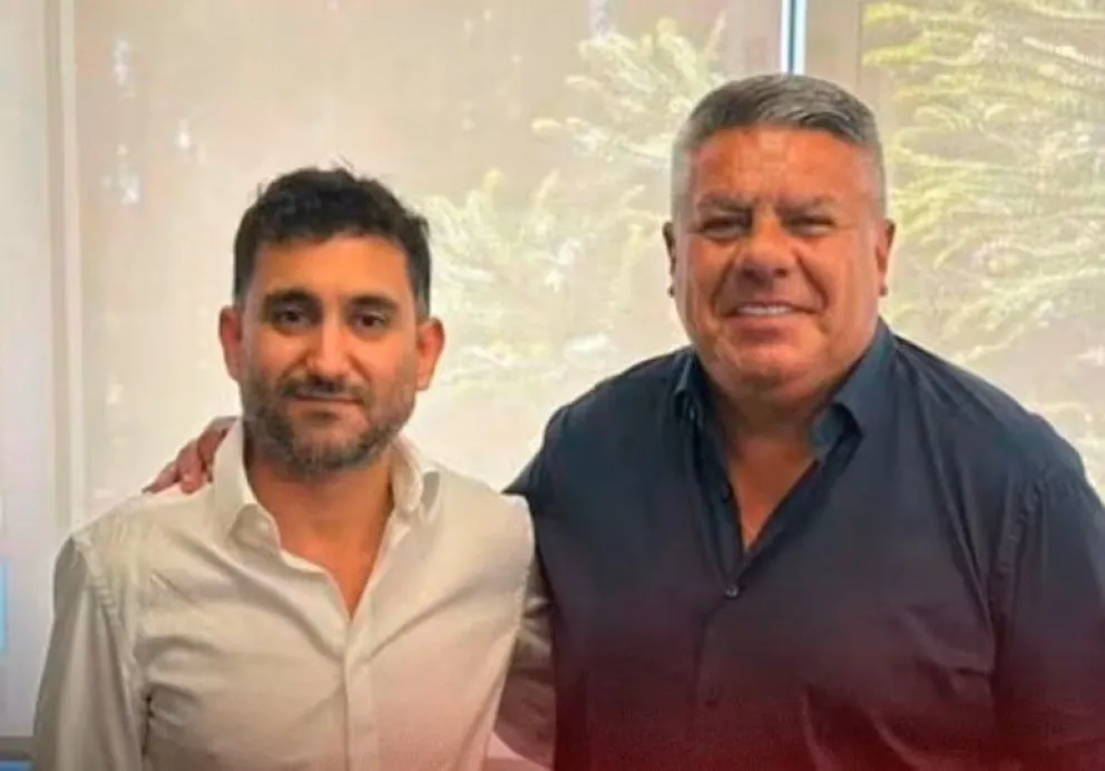 Maximiliano Vallejo y Claudio Chiqui Tapia