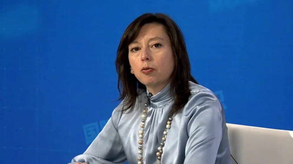 Julie Kozack, portavoz del FMI