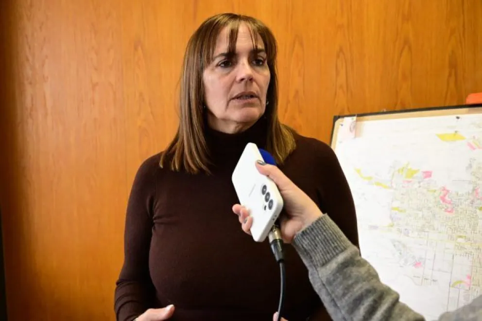 Mariel Bruno, secretaria de Infraestructura