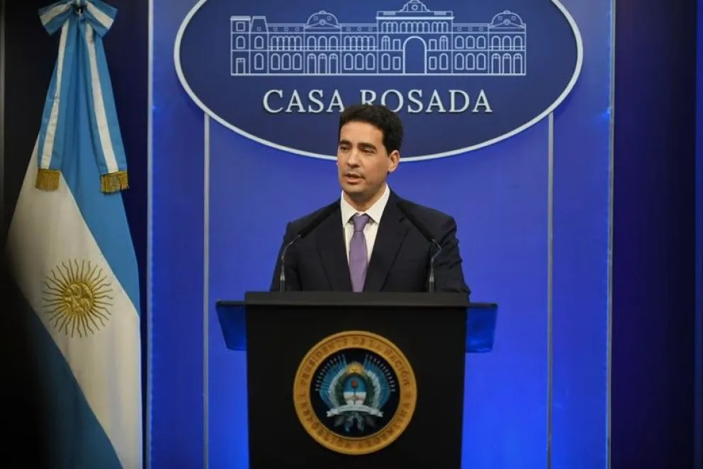 Adrián Ravier, vocero presidencial