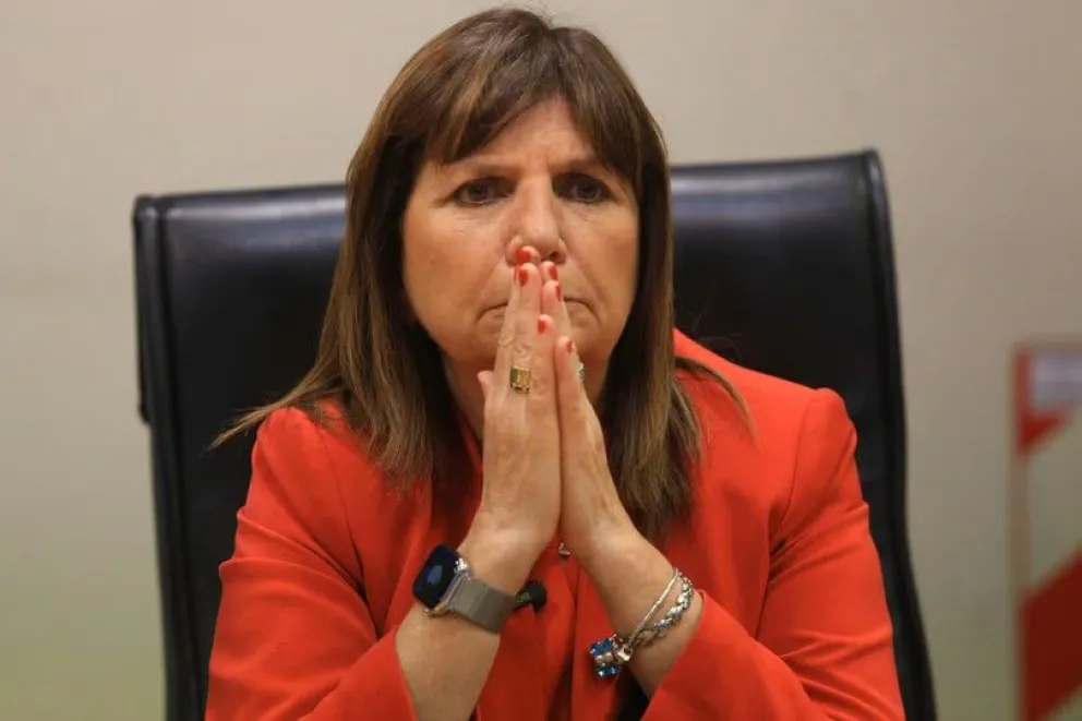 Patricia Bullrich, jefa de bloque de La Libertad Avanza en el Senado.