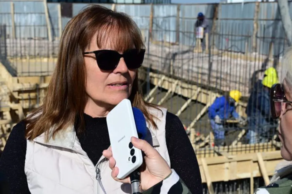 Mariel Bruno, subsecretaria de Infraestructura y Mantenimiento.