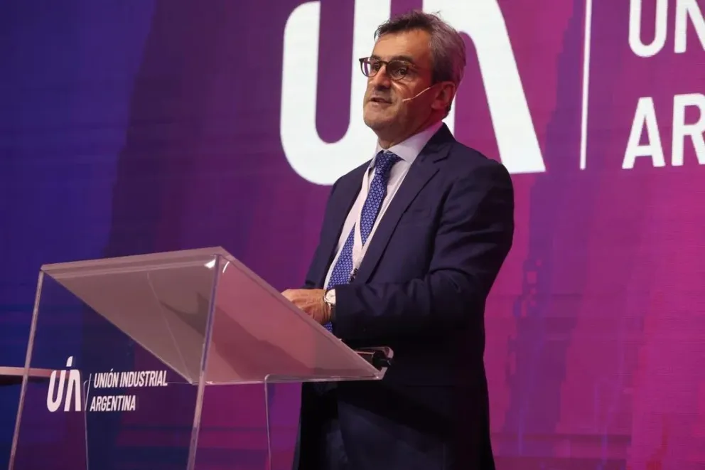 Martín Rappallini, presidente de la UIA.