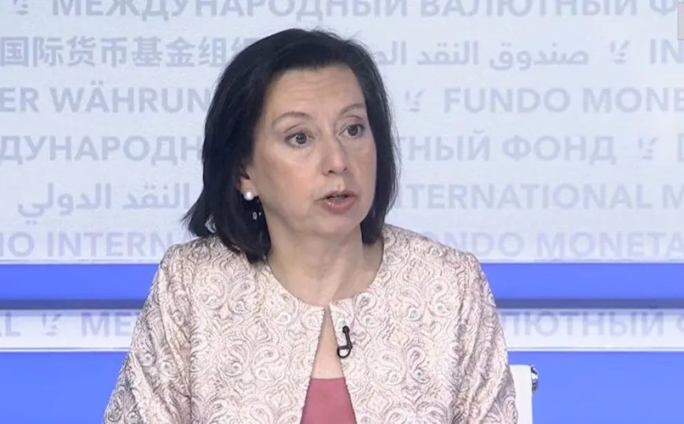 Julie Kozack, portavoz del FMI
